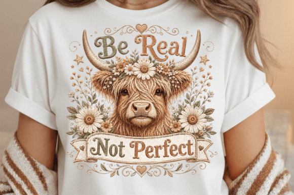 Be Real Not Perfect - Highland Cow PNG: A Practical Guide for Creators and Small Business Owners