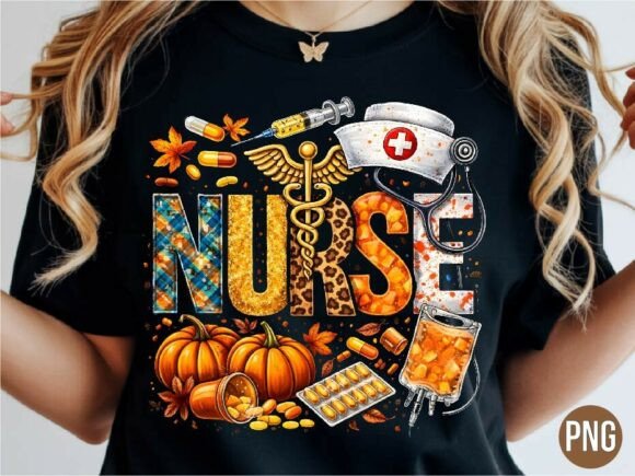 Bringing Warmth to Healthcare: Using the Nurse Autumn Pumpkin Thanksgiving PNG