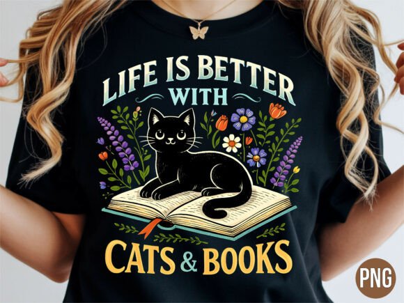 Cats and Books Better Life Book PNG: A Guide to Quality Digital Design