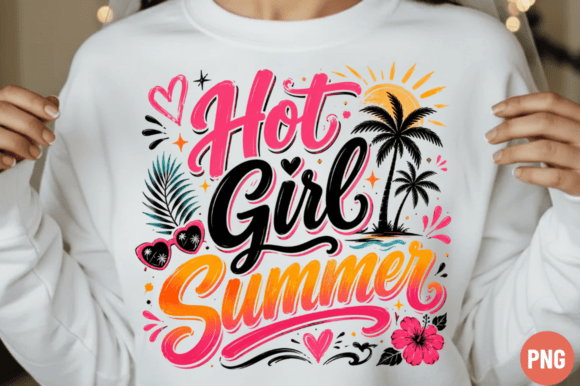 Evaluating Hot Girl Summer PNG and Trendy Summer PNG Assets for Sublimation and Print-on-Demand
