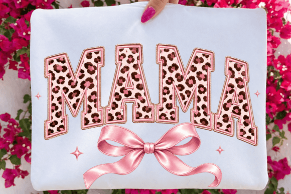 Leopard Mama Bow Sublimation PNG, MAMA: A Practical Guide for DIY Creators