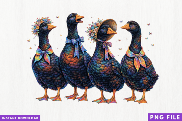 Mastering the Farm Duck Family PNG Design for Professional Sublimation Results
