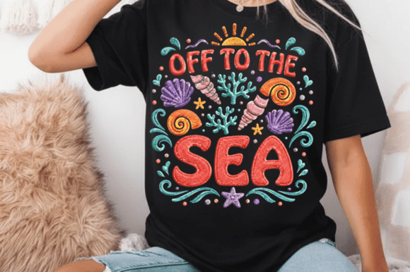 Off to the Sea Beach Summer PNG Design: Elevate Your Creative Projects